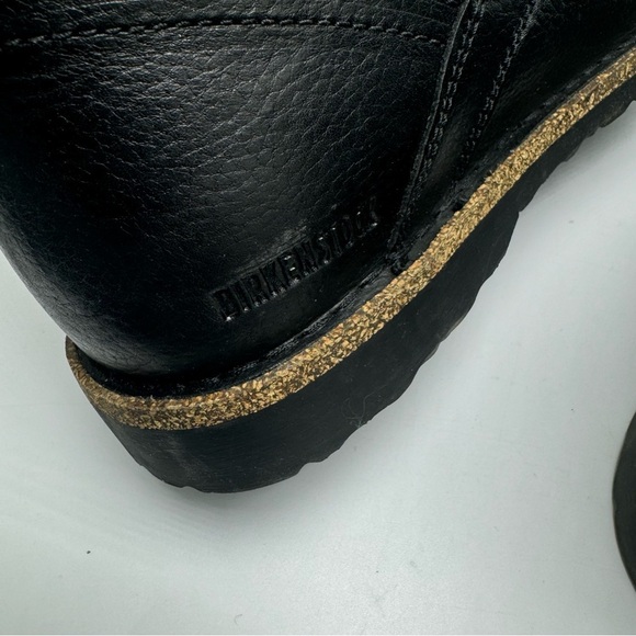 Birkenstock Bryson Black Leather Boot Lace Up Mens Size EU 44 US 11-11.5 - Picture 6 of 12